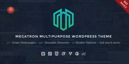 Megatron 4.4 - Responsive MultiPurpose WordPress Theme - GPL Pugins Club