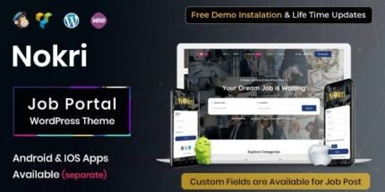 Nokri 1.6.4 – Job Board WordPress Theme