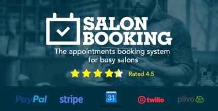 Salon Booking 10.13 - Wordpress Plugin - GPL Pugins Club