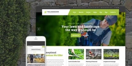 The Landscaper 3.2.1 - Lawn & Landscaping WP Theme - GPL Pugins Club