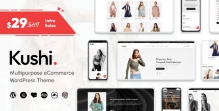 Kushi 1.0.1 - Multipurpose WooCommerce Theme - GPL Pugins Club